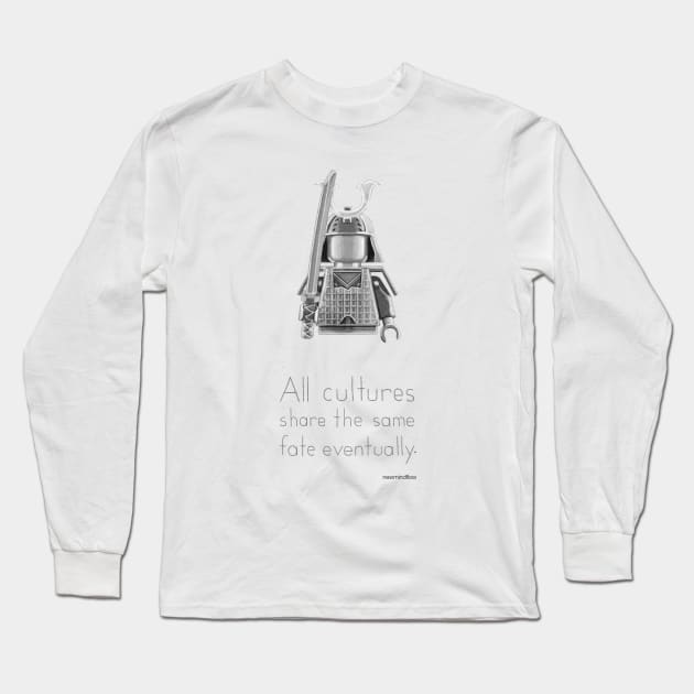 Japan - All Cultures Share the Same Fate Eventually Long Sleeve T-Shirt by newmindflow